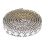 Style C 2 Yard White 1.2cm Oblique Square Trim 5