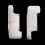 1 Pair Knitting Side Plates SK155 SK860 White 12