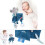 Baby Elephant Comfort Plush Towel 4