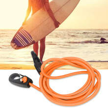 189cm Elastic String Boating Kayak Paddle Safety Rod Leash with Carabiner New