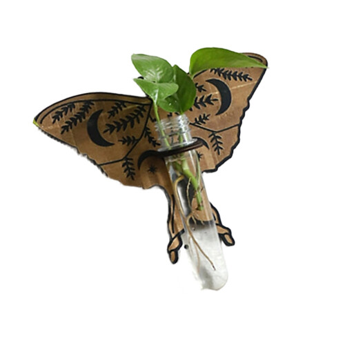 Decorative Wood Wall Shelf Specially Designed For Plant-ms9539