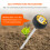 Testeur de sol avancé avec sondes de 210 mm, détecteurs de sol 2