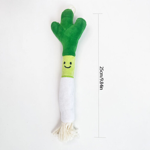 Scallion Plush Stick Scallion Shape Cats Toy For Calming And 2