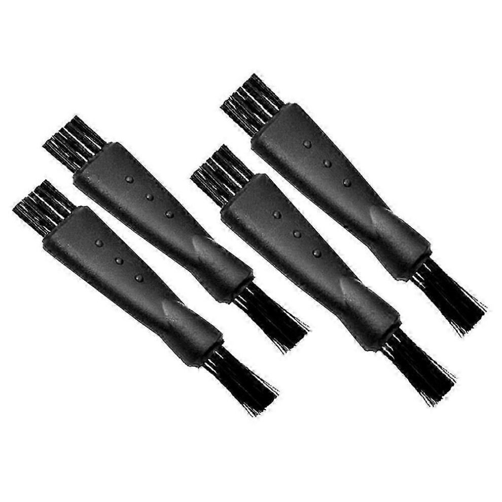 Black 4Pieces Double-Sided Trimmer Shaver Cleaning Brush Clipper Cleaner Brush Clipper Cleaning Brush For Men