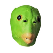 Ein Halloween-Green-Masken-Cosplay für Männer und Frauen