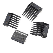 Jeu de 4 peignes de fixation pour Wahl avec guide de coupe à dos métallique 3mm 6mm 9mm 12mm