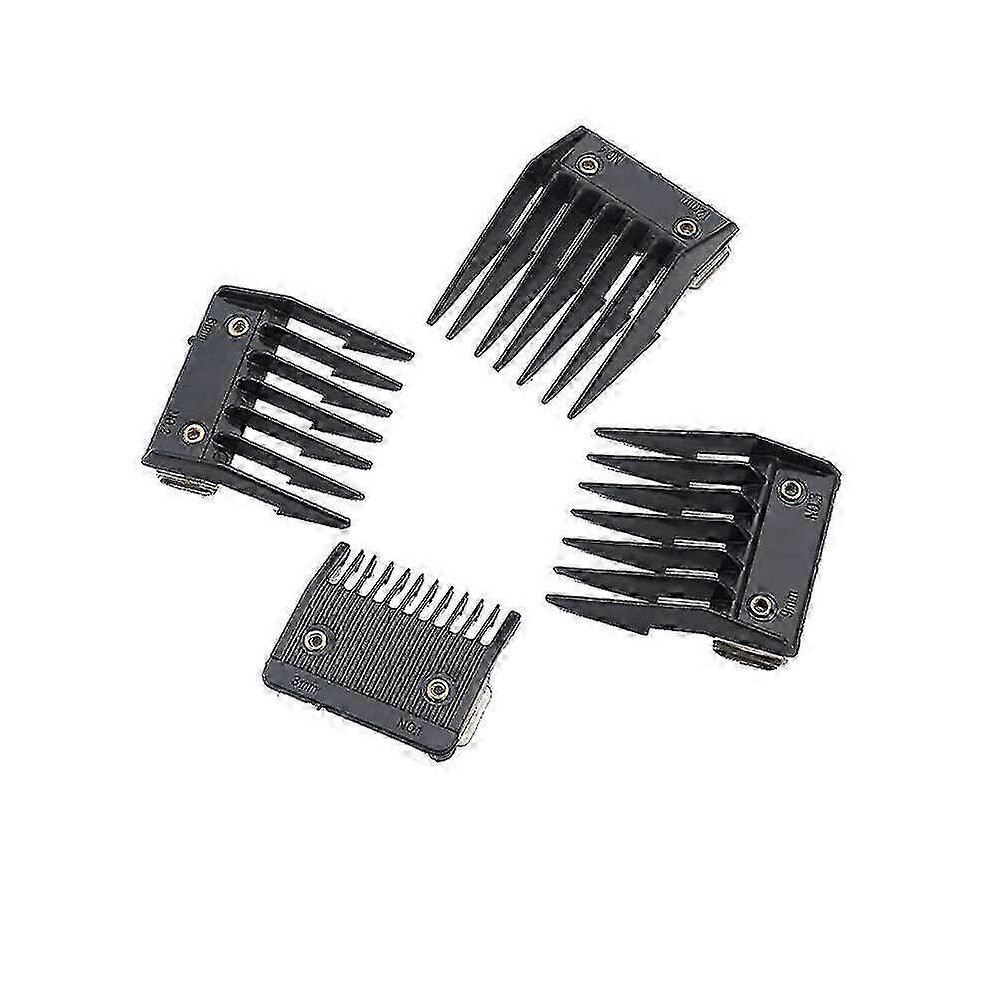 4 Attachment Comb Set for Wahl with Metal Backed Cutting Guide 3mm 6mm 9mm 12mm