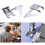 Pied-de-biche pour Machine à coudre, Guide réglable et robuste, 2