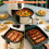 Practical Magnetic Silicone Kitchen Buckle Holding Down-Brown 7