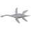Durable Plastic Liopleurodon Model Toy - Large Blue 6