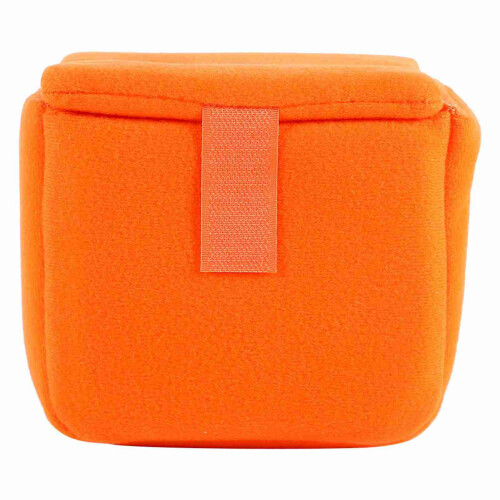 Camera Insert Bag Orange Padded Shockproof Inner Case for DSLR Camera Gear 2