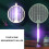 Ρακέτα 2σε1Bug Zapper, Φορητή Λάμπα Παγίδας Κουνουπιών για Εσωτερική και Εξωτερική 5