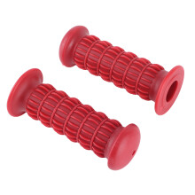 Universal Rubber Motorcycle Handlebar Grips Red