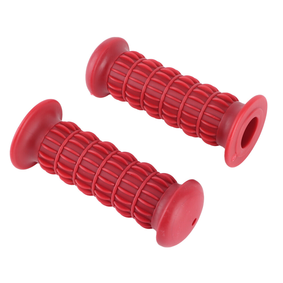 Universal Motorcycle Handlebar Grips Rubber Red 7293282130098