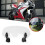 Universal Motorcycle Adjustable Clear Windscreen 280mm x 105mm 1