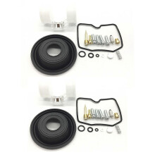 2X KAWASAKI Vulcan 500 EN500 Carburetor Repair Kit with Plunger Diaphragm