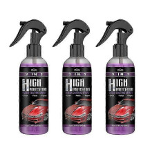 2026 3 pezzi 100 ml Spray di rivestimento ceramico per auto: nano lucidatura e riparazione graffi