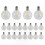 20-Pack Shatterproof E12 G40 LED Bulbs for Solar String Lights 3