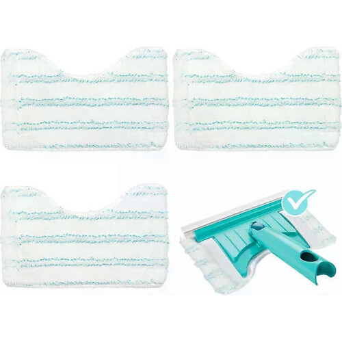 3-Pack Leifheit Tile & Bathtub Wipers, Bath Compatible