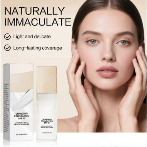 Skye Color Changing Magic Foundation, All-Day Wear 2
