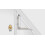 Sloping Ceiling Adapter Brackets for Sloped Wardrobe/Fascia Boards (Pair) 3