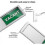 7'x2' Silver IC Vacant/Occupied Privacy Door Sign - Sliding Indicator 3