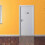 7'x2' Silver IC Vacant/Occupied Privacy Door Sign - Sliding Indicator 5