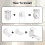 No-Drill 17mm Roller Blind Holder, Double Clamp & Chain Hoist 5