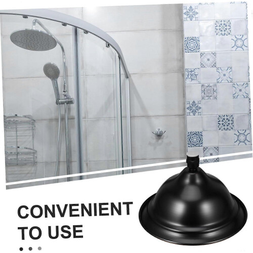 10" Solid Retro Big Bell Rain Shower Head, High-Pressure Chrome Finish 2
