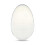 12" Jumbo Clear Plastic Easter Egg, Large Fillable Durable Holiday Decor 1