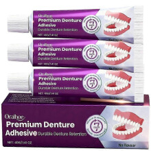（1pcs)Extra Strong Dental Adhesive, 4-Day Hold, Universal Fit All Ages