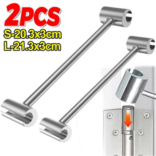 2PCS Hinge Gap Adjusting Wrench, Double-Head Door Repair Spanner 2