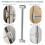 2PCS Hinge Gap Adjusting Wrench, Double-Head Door Repair Spanner 4