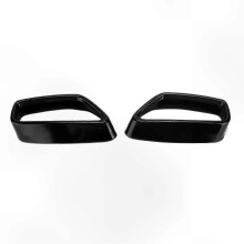 Schwarze Auspuffblenden für G30 G38 2018-2021, 2er-Pack, stilvolles Design