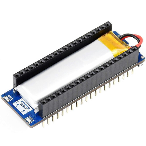 Waveshare UPS Module B for Raspberry Pi Pico, I2C Battery Monitoring, Stackable Design 2