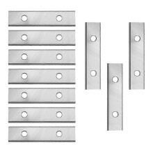 10Pcs Double-Edged Tungsten Carbide Scraper 50x12x1.5mm for Heavy-Duty Paint & Sticker Removal