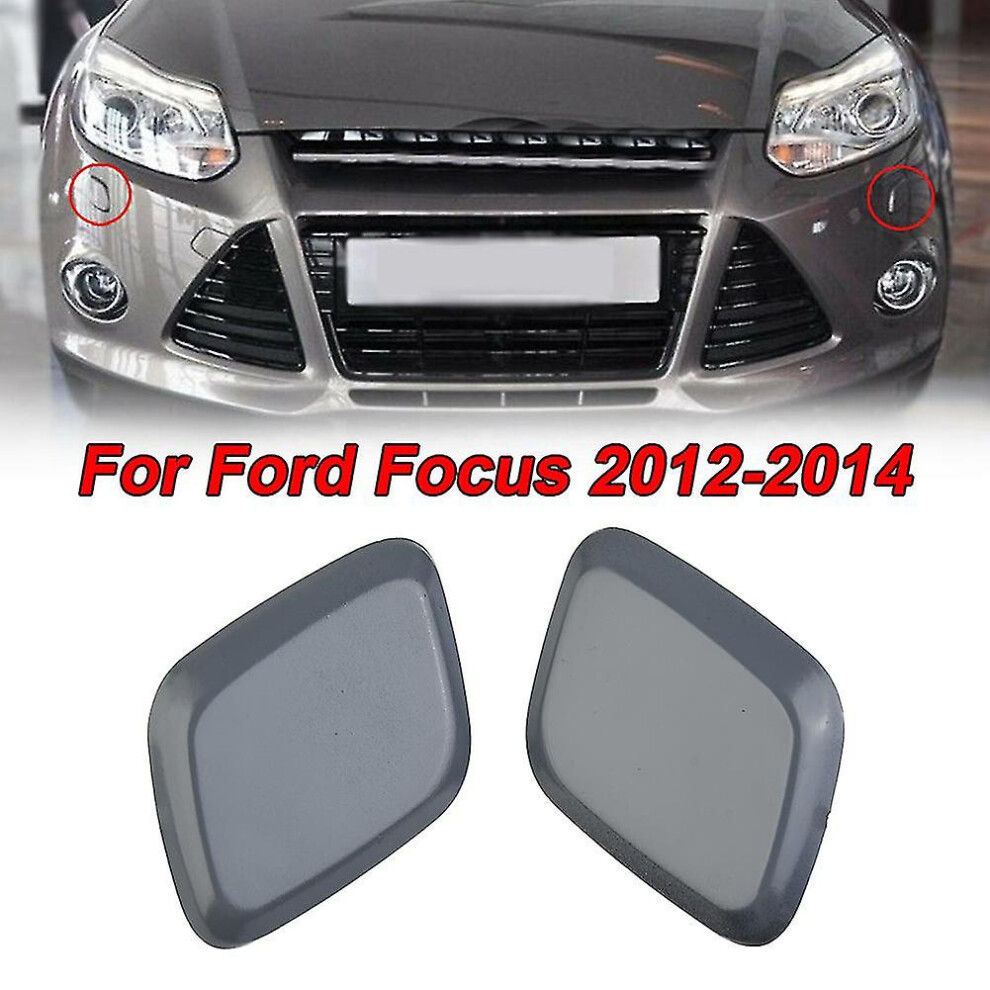 Ford Focus 2012-2014 Headlight Washer Jet Cover Cap Gray 5941651202915
