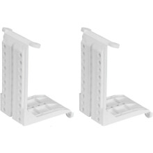 Soportes adaptadores para techos inclinados para armarios/tableros de remate inclinados (par)