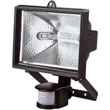 Faro alogeno da 400 W con sensore di movimento, impermeabile IP44, luce di sicurezza per esterni per giardino e casa
