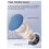 Mini Bluetooth Speaker with Nature Sounds, White Noise, Bone Conduction, Ultra-Thin, Timer 5