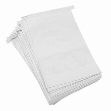 50 bolsas blancas para vómito para mareos, náuseas matutinas, resacas, viajes
