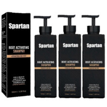 1-3x SPARTAN Root Activator Shampoo for Men - Hair Growth & Loss Treatment