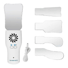 Ort LED Anti-Fog Intraoral Mirror Set with Light, Stainless Steel Dental Photography Kit
