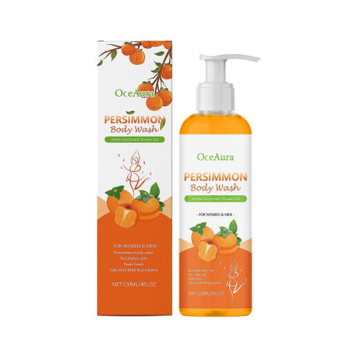 120ml Persimmon Soap for Body Odor, All Skin Types