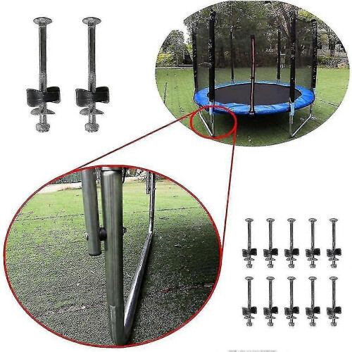 12-Pack Trampoline Spacers with Screws - Replacement Accessories B5 1
