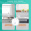 Two-Handle Plastic Faucet for Bathroom Sink 3