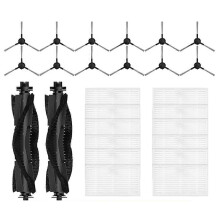 Repuestos para aspiradoras Cleanova W7/W11/W15, Vexilar W9/W15 y Airzeen R7: Cepillo lateral, filtro, bolsa para el polvo, paño de limpieza.
