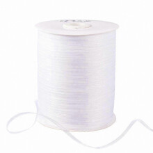 White Organza Ribbon 3mm x 914m for Crafting DIY