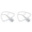 K45B Coated Flat Beater, 4.5Qt White Paddle 1
