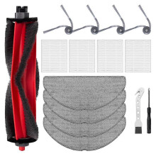 15 piezas de repuesto para aspiradora Roborock Q7 M5/M5+/L5: cepillo lateral, filtro HEPA, almohadillas de fregado.